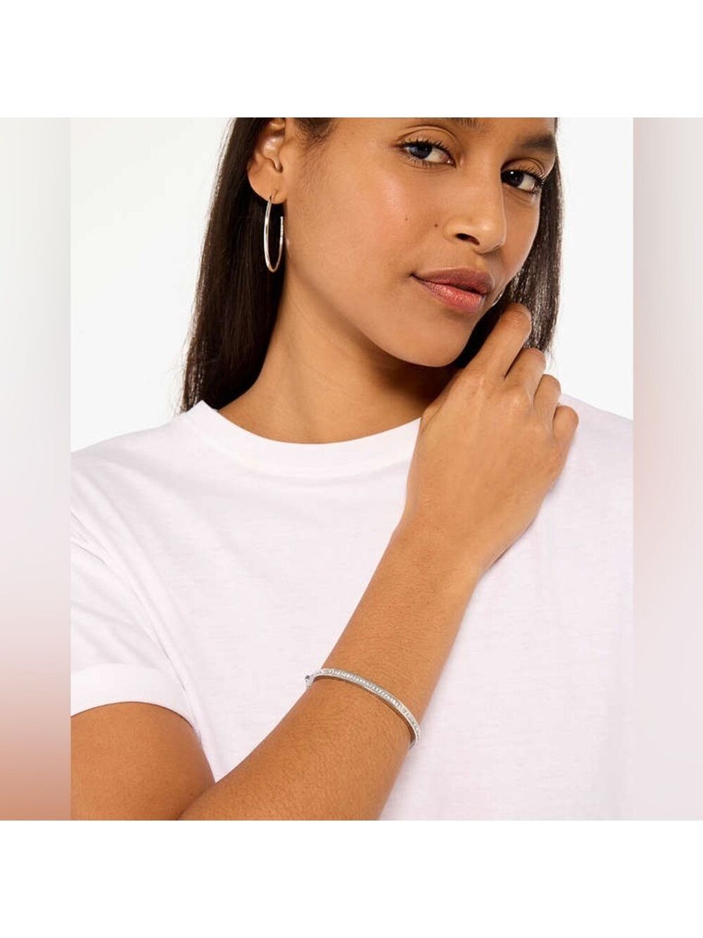 kate spade Silver Ring It Up Pave Bangle - Picture 2 of 7